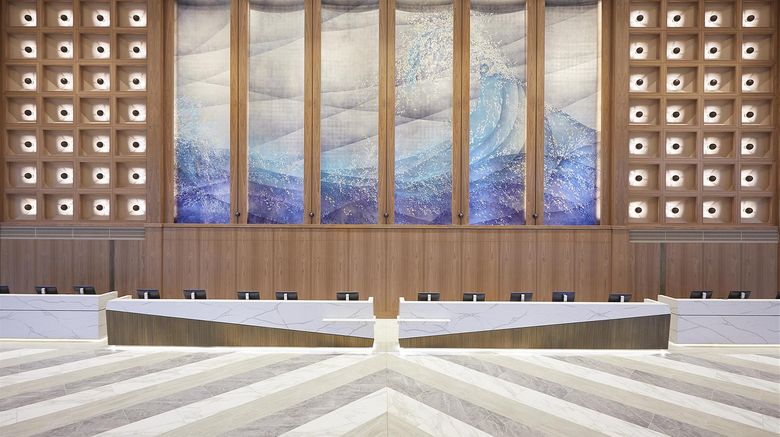 <b>Manchester Grand Hyatt San Diego Lobby</b>. Images powered by <a href="https://iceportal.shijigroup.com/" title="IcePortal" target="_blank">IcePortal</a>.