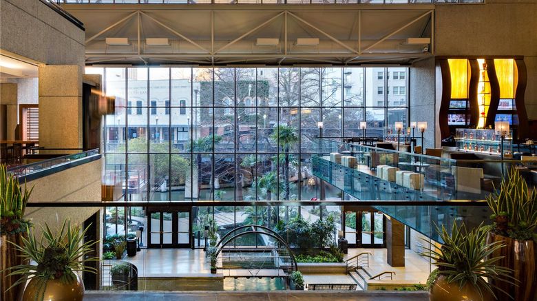 <b>Hyatt Regency San Antonio Riverwalk Lobby</b>. Images powered by <a href="https://iceportal.shijigroup.com/" title="IcePortal" target="_blank">IcePortal</a>.