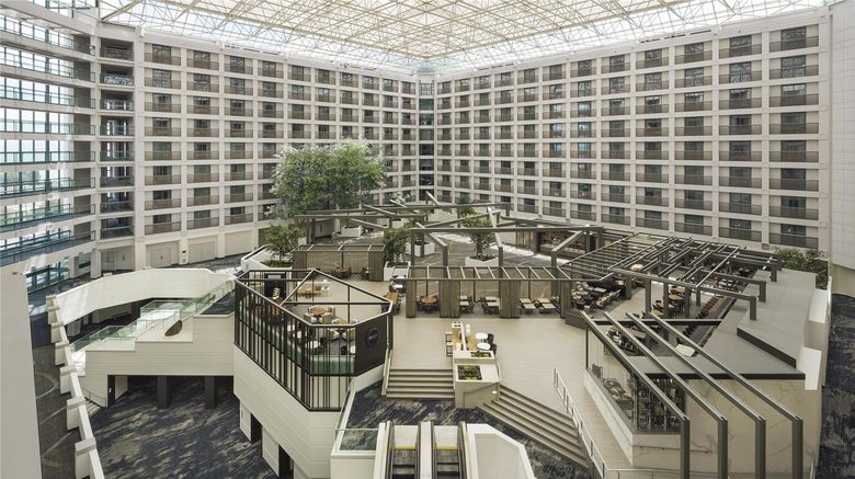<b>Hyatt Regency San Francisco Airport Lobby</b>. Images powered by <a href="https://iceportal.shijigroup.com/" title="IcePortal" target="_blank">IcePortal</a>.