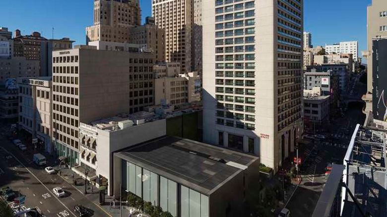 <b>Grand Hyatt San Francisco Exterior</b>. Images powered by <a href="https://iceportal.shijigroup.com/" title="IcePortal" target="_blank">IcePortal</a>.