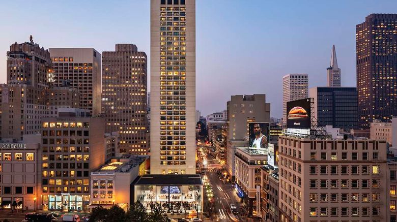 Grand Hyatt San Francisco Exterior. Images powered by <a href="https://iceportal.shijigroup.com" target="_blank" rel="noopener">Ice Portal</a>.