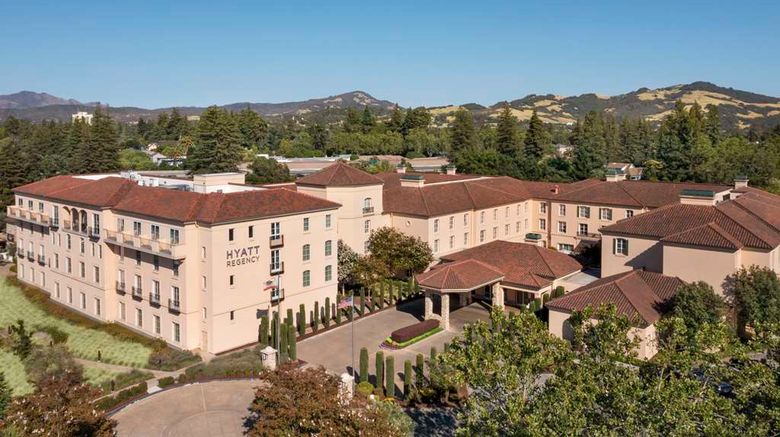 <b>Hyatt Regency Sonoma Wine Country Exterior</b>. Images powered by <a href="https://iceportal.shijigroup.com/" title="IcePortal" target="_blank">IcePortal</a>.