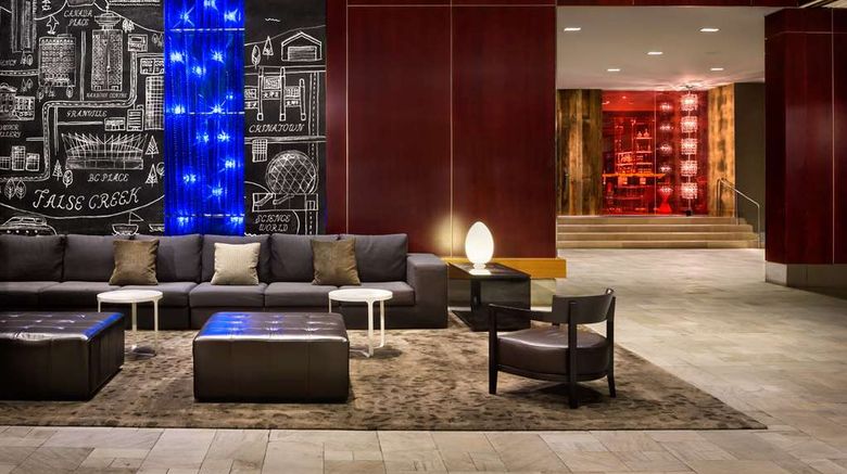 <b>Hyatt Regency Vancouver Lobby</b>. Images powered by <a href="https://iceportal.shijigroup.com/" title="IcePortal" target="_blank">IcePortal</a>.