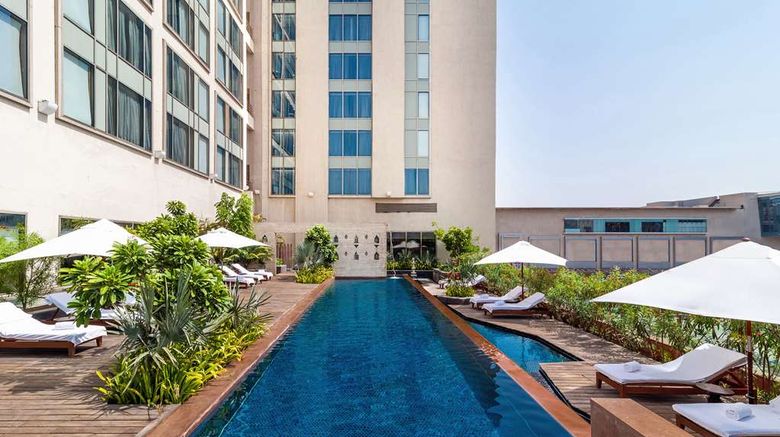 <b>Hyatt Ahmedabad Pool</b>. Images powered by <a href="https://iceportal.shijigroup.com/" title="IcePortal" target="_blank">IcePortal</a>.