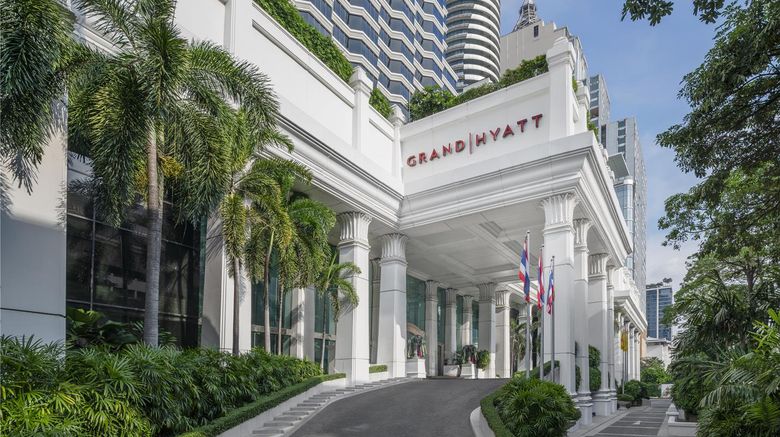<b>Grand Hyatt Erawan Bangkok Exterior</b>. Images powered by <a href="https://iceportal.shijigroup.com/" title="IcePortal" target="_blank">IcePortal</a>.