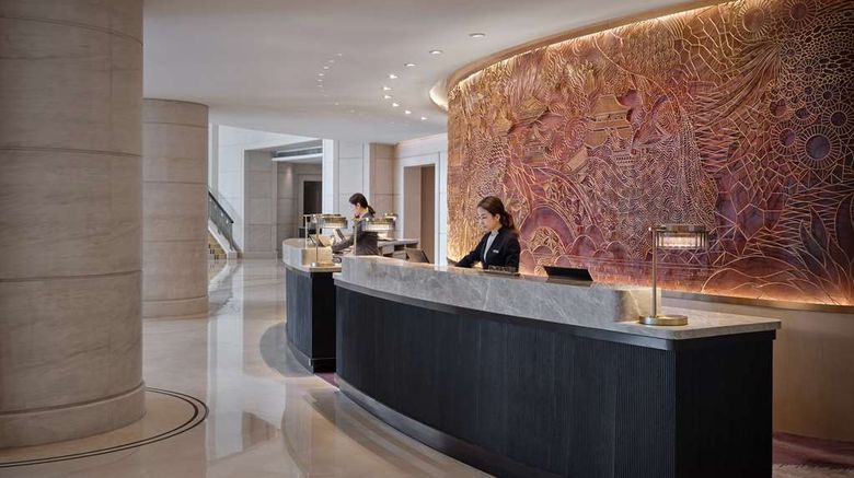 <b>Grand Hyatt Beijing Lobby</b>. Images powered by <a href=https://www.travelagewest.com/Hotels/Beijing/