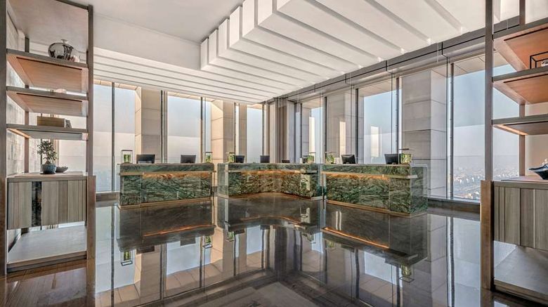 <b>Park Hyatt Beijing Lobby</b>. Images powered by <a href="https://iceportal.shijigroup.com/" title="IcePortal" target="_blank">IcePortal</a>.