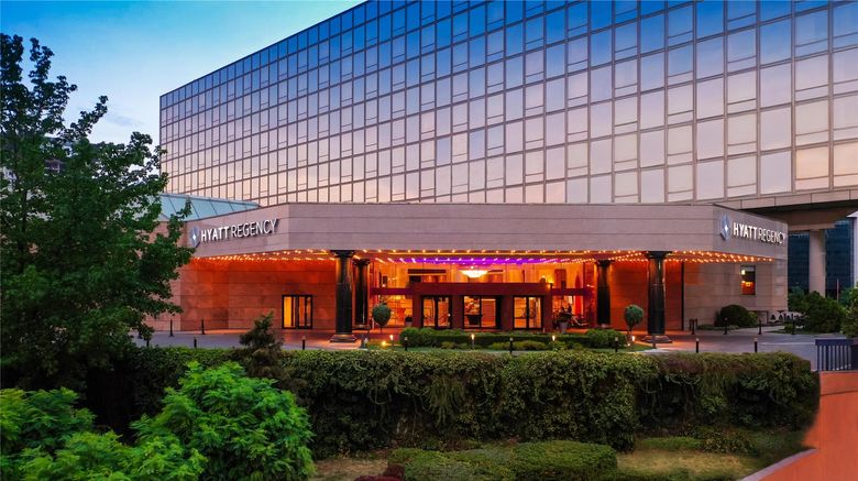 Hyatt Regency Belgrade Exterior. Images powered by <a href="https://iceportal.shijigroup.com" target="_blank" rel="noopener">Ice Portal</a>.