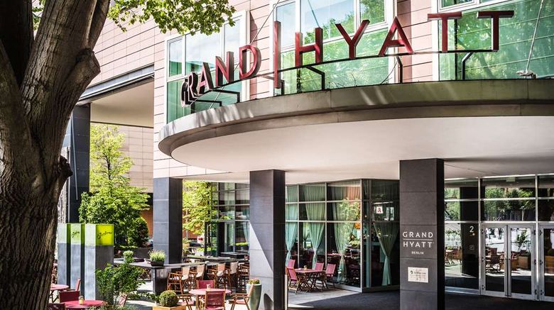 Grand Hyatt Berlin Exterior. Images powered by <a href=https://www.travelweekly.com/Hotels/Berlin/