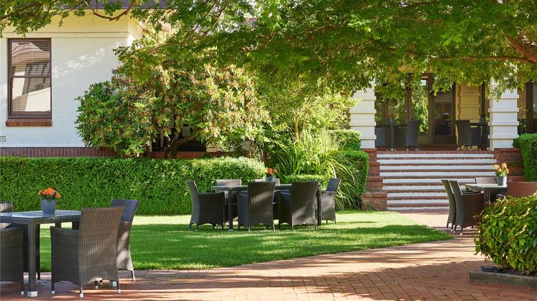 <b>Hyatt Hotel Canberra- A Park Hyatt Hotel Exterior</b>. Images powered by <a href="https://iceportal.shijigroup.com/" title="IcePortal" target="_blank">IcePortal</a>.