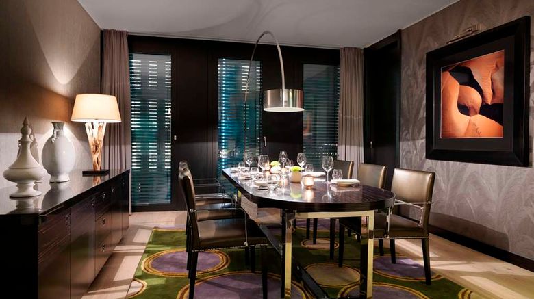 <b>Hyatt Regency Duesseldorf Exterior</b>. Images powered by <a href=https://www.travelagewest.com/Hotels/Duesseldorf-Germany/