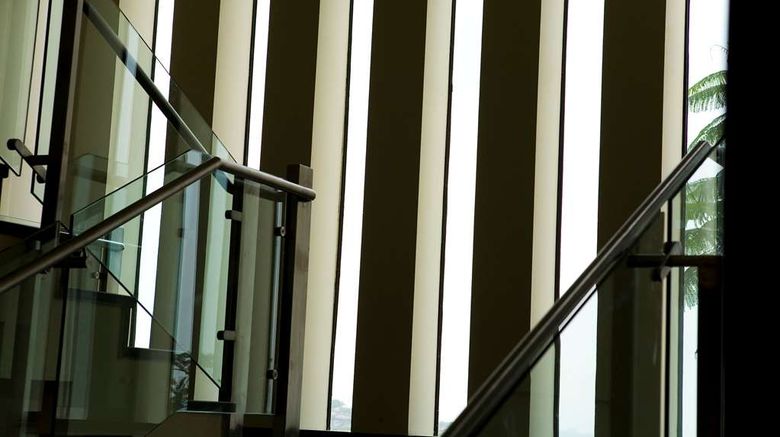 <b>Hyatt Hyderabad Gachibowli Lobby</b>. Images powered by <a href="https://iceportal.shijigroup.com/" title="IcePortal" target="_blank">IcePortal</a>.