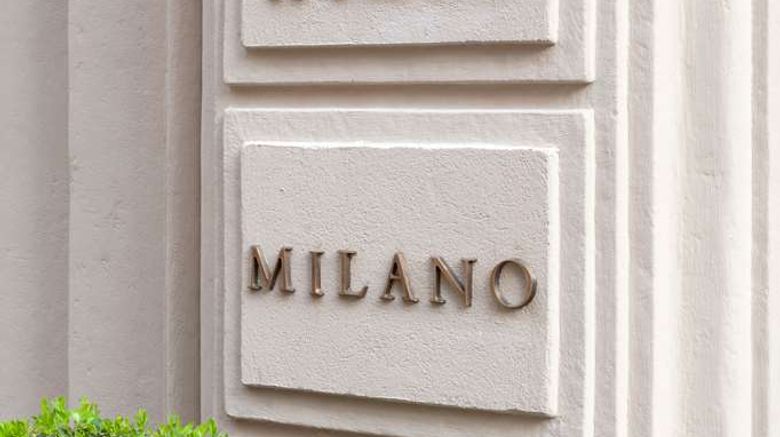 <b>Park Hyatt Milan Exterior</b>. Images powered by <a href="https://iceportal.shijigroup.com/" title="IcePortal" target="_blank">IcePortal</a>.