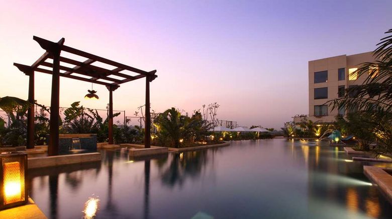 <b>Hyatt Pune Nagar Road Pool</b>. Images powered by <a href="https://iceportal.shijigroup.com/" title="IcePortal" target="_blank">IcePortal</a>.