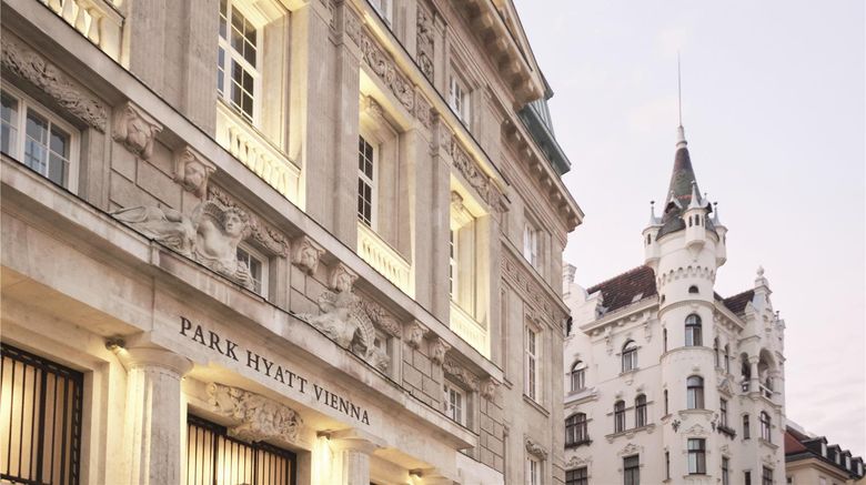 <b>Park Hyatt Vienna Exterior</b>. Images powered by <a href="https://iceportal.shijigroup.com/" title="IcePortal" target="_blank">IcePortal</a>.