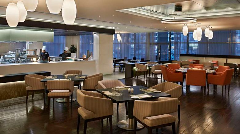 <b>Hyatt Place Dubai/Al Rigga Restaurant</b>. Images powered by <a href="https://iceportal.shijigroup.com/" title="IcePortal" target="_blank">IcePortal</a>.
