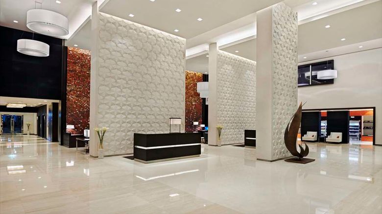 <b>Hyatt Place Dubai/Al Rigga Lobby</b>. Images powered by <a href="https://iceportal.shijigroup.com/" title="IcePortal" target="_blank">IcePortal</a>.