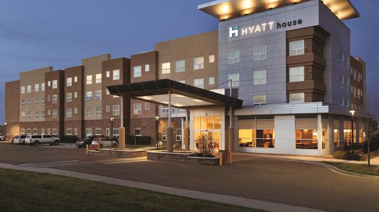 Hyatt House Denver Airport Exterior. Images powered by <a href="https://iceportal.shijigroup.com" target="_blank" rel="noopener">Ice Portal</a>.
