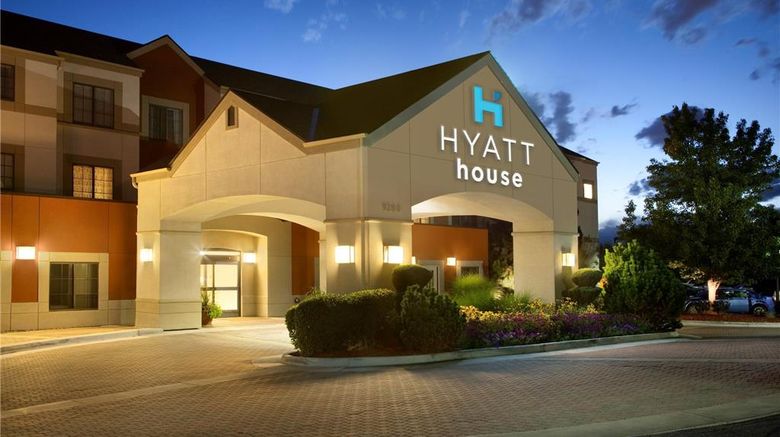 Hyatt House Denver Tech Center Exterior. Images powered by <a href="https://iceportal.shijigroup.com" target="_blank" rel="noopener">Ice Portal</a>.