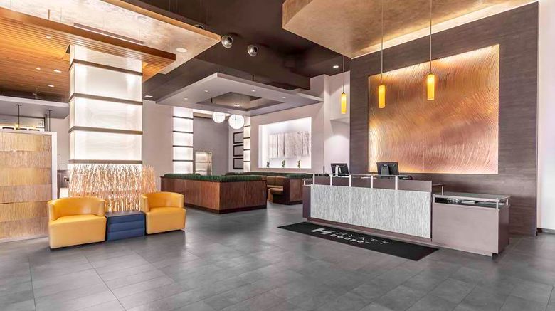 <b>HYATT house Richmond West Lobby</b>. Images powered by <a href="https://iceportal.shijigroup.com/" title="IcePortal" target="_blank">IcePortal</a>.