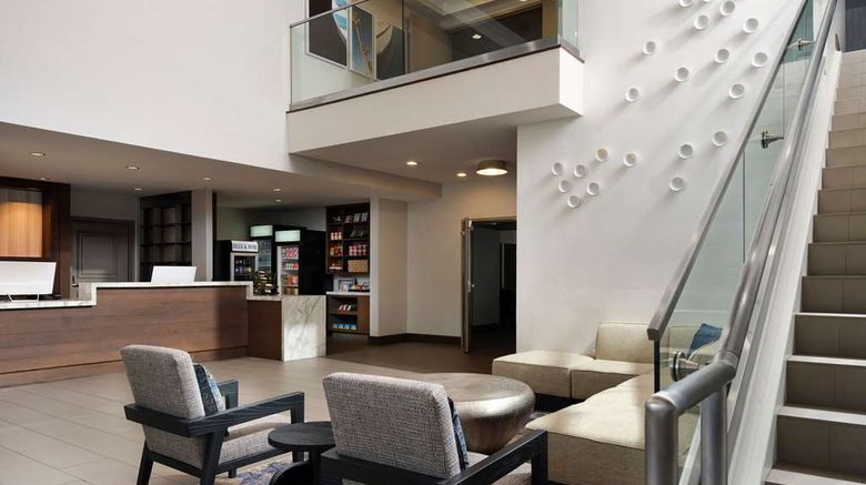 <b>Hyatt House San Diego Sorrento Mesa Lobby</b>. Images powered by <a href="https://iceportal.shijigroup.com/" title="IcePortal" target="_blank">IcePortal</a>.