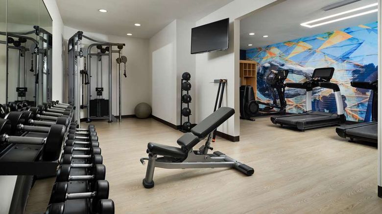 <b>Hyatt House San Diego Sorrento Mesa Health</b>. Images powered by <a href="https://iceportal.shijigroup.com/" title="IcePortal" target="_blank">IcePortal</a>.