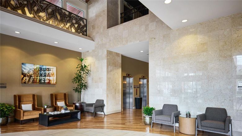 <b>Hyatt House Seattle/Bellevue Lobby</b>. Images powered by <a href="https://iceportal.shijigroup.com/" title="IcePortal" target="_blank">IcePortal</a>.