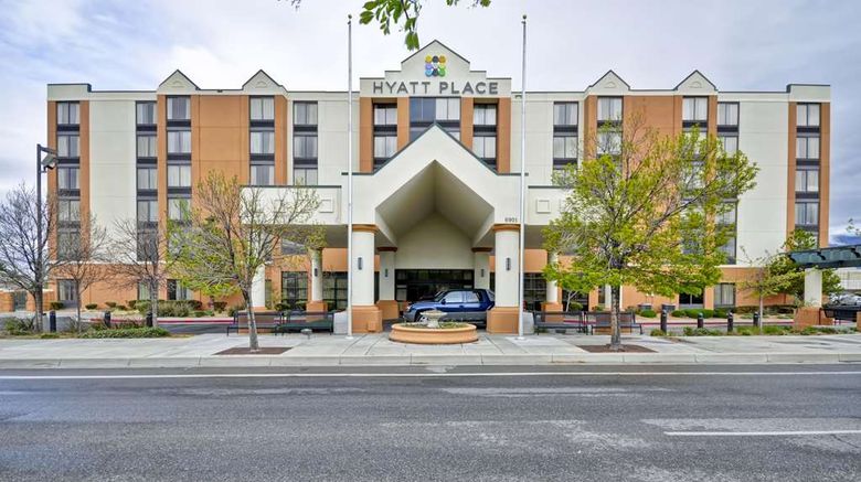 <b>Hyatt Place Albuquerque/Uptown Exterior</b>. Images powered by <a href="https://iceportal.shijigroup.com/" title="IcePortal" target="_blank">IcePortal</a>.