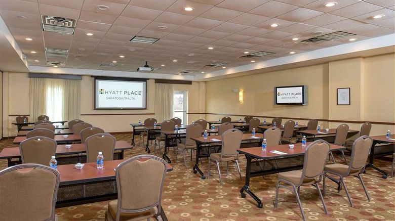 <b>Hyatt Place Saratoga/Malta Meeting</b>. Images powered by <a href="https://iceportal.shijigroup.com/" title="IcePortal" target="_blank">IcePortal</a>.