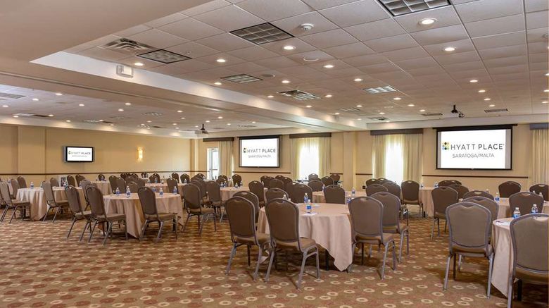 <b>Hyatt Place Saratoga/Malta Meeting</b>. Images powered by <a href="https://iceportal.shijigroup.com/" title="IcePortal" target="_blank">IcePortal</a>.