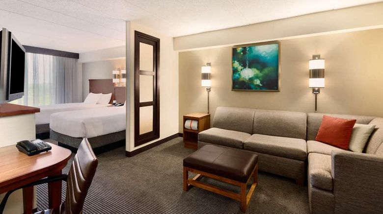 <b>Hyatt Place Baltimore Owings Mills Room</b>. Images powered by <a href="https://iceportal.shijigroup.com/" title="IcePortal" target="_blank">IcePortal</a>.