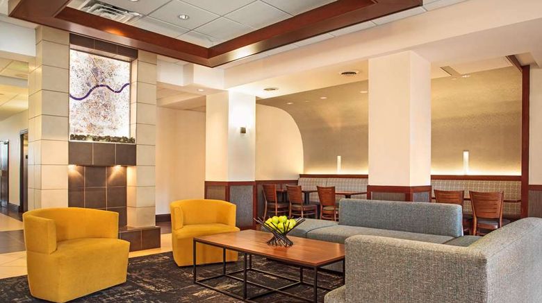 <b>Hyatt Place Cincinnati Blue Ash Lobby</b>. Images powered by <a href="https://iceportal.shijigroup.com/" title="IcePortal" target="_blank">IcePortal</a>.