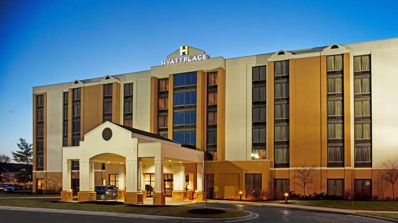 <b>Hyatt Place Cincinnati Blue Ash Exterior</b>. Images powered by <a href="https://iceportal.shijigroup.com/" title="IcePortal" target="_blank">IcePortal</a>.