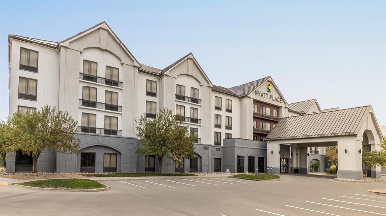 Hyatt Place Colorado Springs Exterior. Images powered by <a href="https://iceportal.shijigroup.com" target="_blank" rel="noopener">Ice Portal</a>.