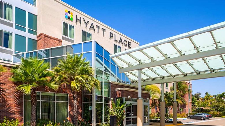 Hyatt Place San Diego Carlsbad Vista Exterior. Images powered by <a href="https://iceportal.shijigroup.com" target="_blank" rel="noopener">Ice Portal</a>.