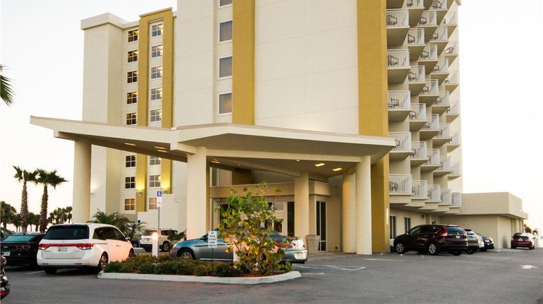 <b>Hyatt Place Daytona Beach Ocean Front Exterior</b>. Images powered by <a href="https://iceportal.shijigroup.com/" title="IcePortal" target="_blank">IcePortal</a>.