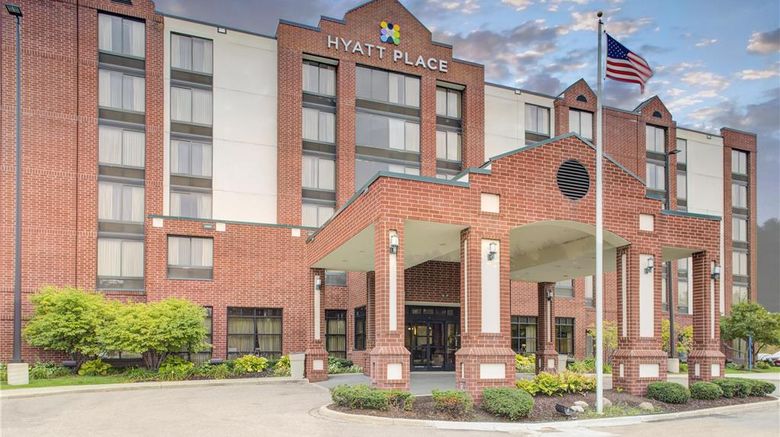 <b>Hyatt Place Detroit/Livonia Exterior</b>. Images powered by <a href="https://iceportal.shijigroup.com/" title="IcePortal" target="_blank">IcePortal</a>.