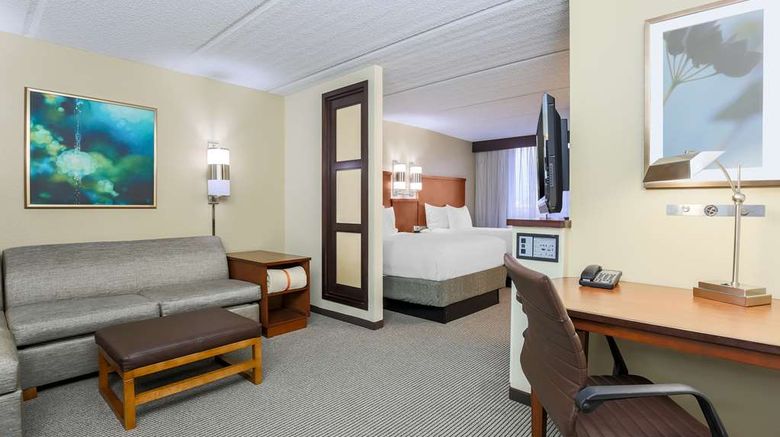 <b>Hyatt Place Dallas/Grapevine Room</b>. Images powered by <a href="https://iceportal.shijigroup.com/" title="IcePortal" target="_blank">IcePortal</a>.