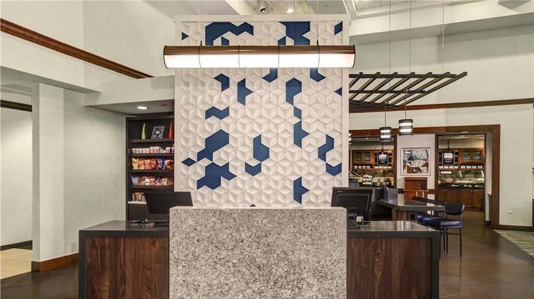 <b>Hyatt Place Secaucus Lobby</b>. Images powered by <a href="https://iceportal.shijigroup.com/" title="IcePortal" target="_blank">IcePortal</a>.