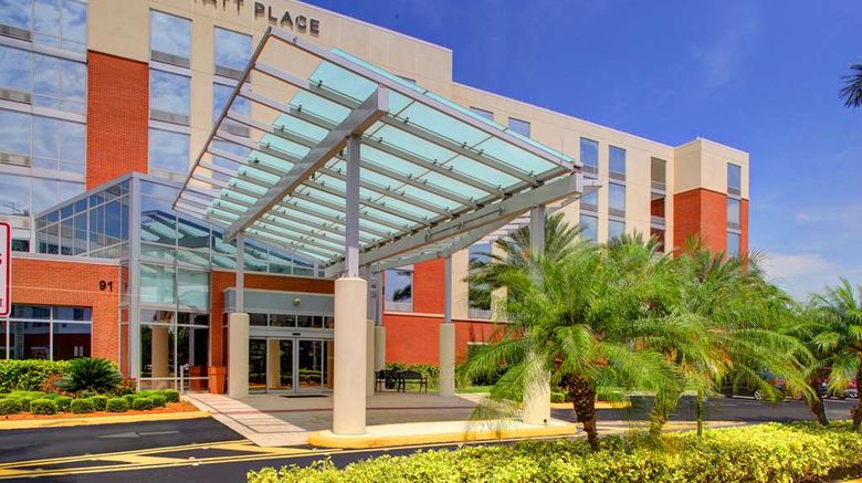 <b>Hyatt Place Fort Lauderdale Airprt South Exterior</b>. Images powered by <a href="https://iceportal.shijigroup.com/" title="IcePortal" target="_blank">IcePortal</a>.