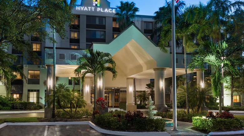 <b>Hyatt Place Fort Lauderdale/Plantation Exterior</b>. Images powered by <a href="https://iceportal.shijigroup.com/" title="IcePortal" target="_blank">IcePortal</a>.