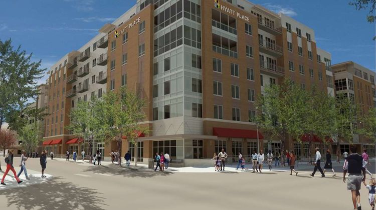 Hyatt Place Lincoln Downtown Haymarket Exterior