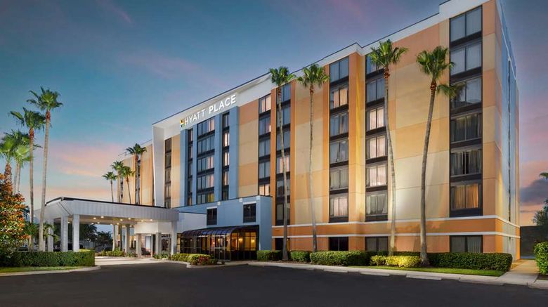 Hyatt Place Orlando/Universal Exterior. Images powered by <a href="https://iceportal.shijigroup.com" target="_blank" rel="noopener">Ice Portal</a>.