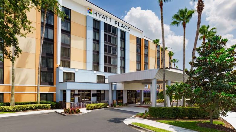 <b>Hyatt Place Orlando/Universal Exterior</b>. Images powered by <a href="https://iceportal.shijigroup.com/" title="IcePortal" target="_blank">IcePortal</a>.