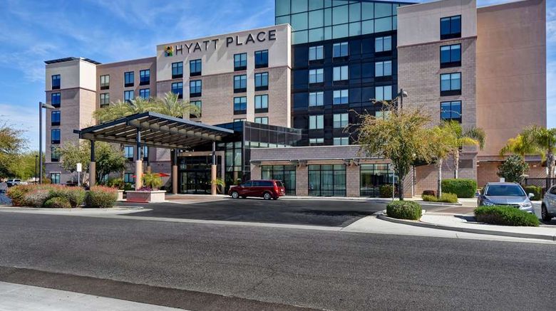 <b>Hyatt Place Phoenix/Gilbert Exterior</b>. Images powered by <a href="https://iceportal.shijigroup.com/" title="IcePortal" target="_blank">IcePortal</a>.