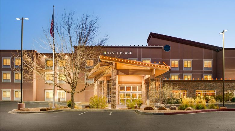 <b>Hyatt Place Santa Fe Exterior</b>. Images powered by <a href="https://iceportal.shijigroup.com/" title="IcePortal" target="_blank">IcePortal</a>.