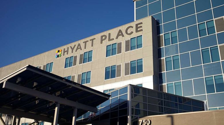 <b>Hyatt Place Savannah Airport Exterior</b>. Images powered by <a href="https://iceportal.shijigroup.com/" title="IcePortal" target="_blank">IcePortal</a>.