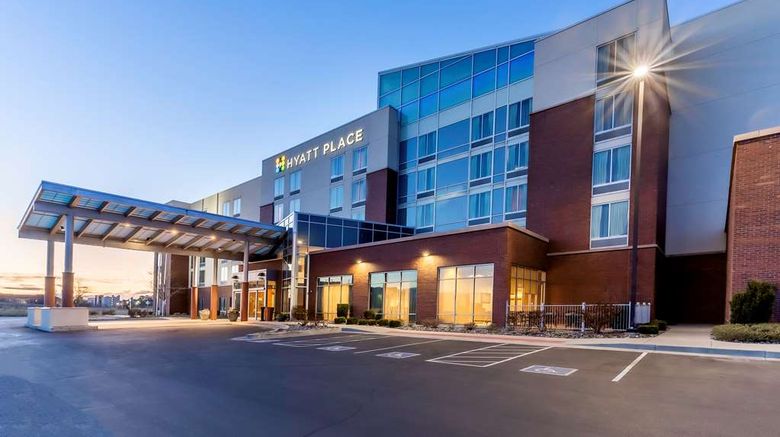 <b>Hyatt Place Salt Lake City Airport Exterior</b>. Images powered by <a href="https://iceportal.shijigroup.com/" title="IcePortal" target="_blank">IcePortal</a>.