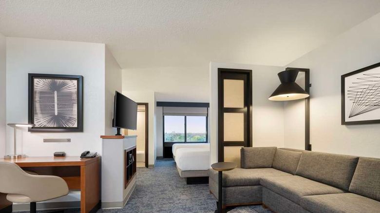<b>Hyatt Place Tampa Busch Gardens Suite</b>. Images powered by <a href="https://iceportal.shijigroup.com/" title="IcePortal" target="_blank">IcePortal</a>.