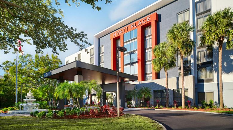 Hyatt Place Tampa Airport Westshore Exterior. Images powered by <a href="https://iceportal.shijigroup.com" target="_blank" rel="noopener">Ice Portal</a>.